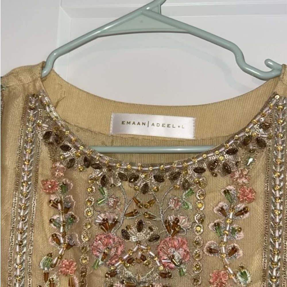 New Emaan Adeel Fancy Pakistani 3 Piece Suit - image 5